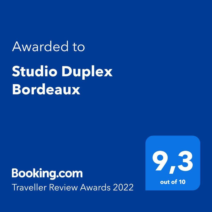 Studio En Duplex-Aircon-Terrasse-Parking-Calme บอร์โด ภายนอก รูปภาพ