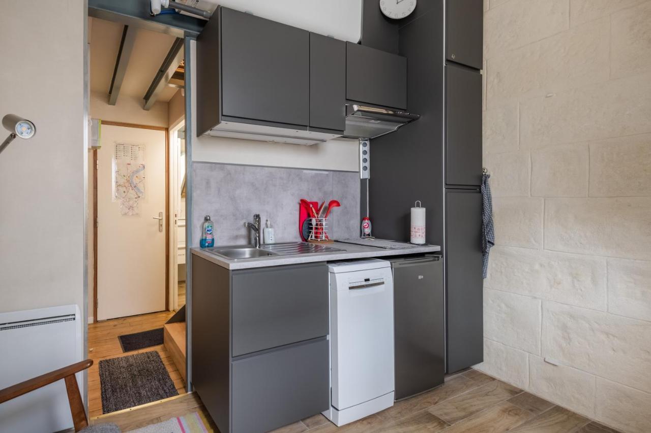 Studio En Duplex-Aircon-Terrasse-Parking-Calme บอร์โด ภายนอก รูปภาพ